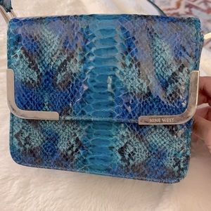 Nine West Convertible Crossbody Snake print bag